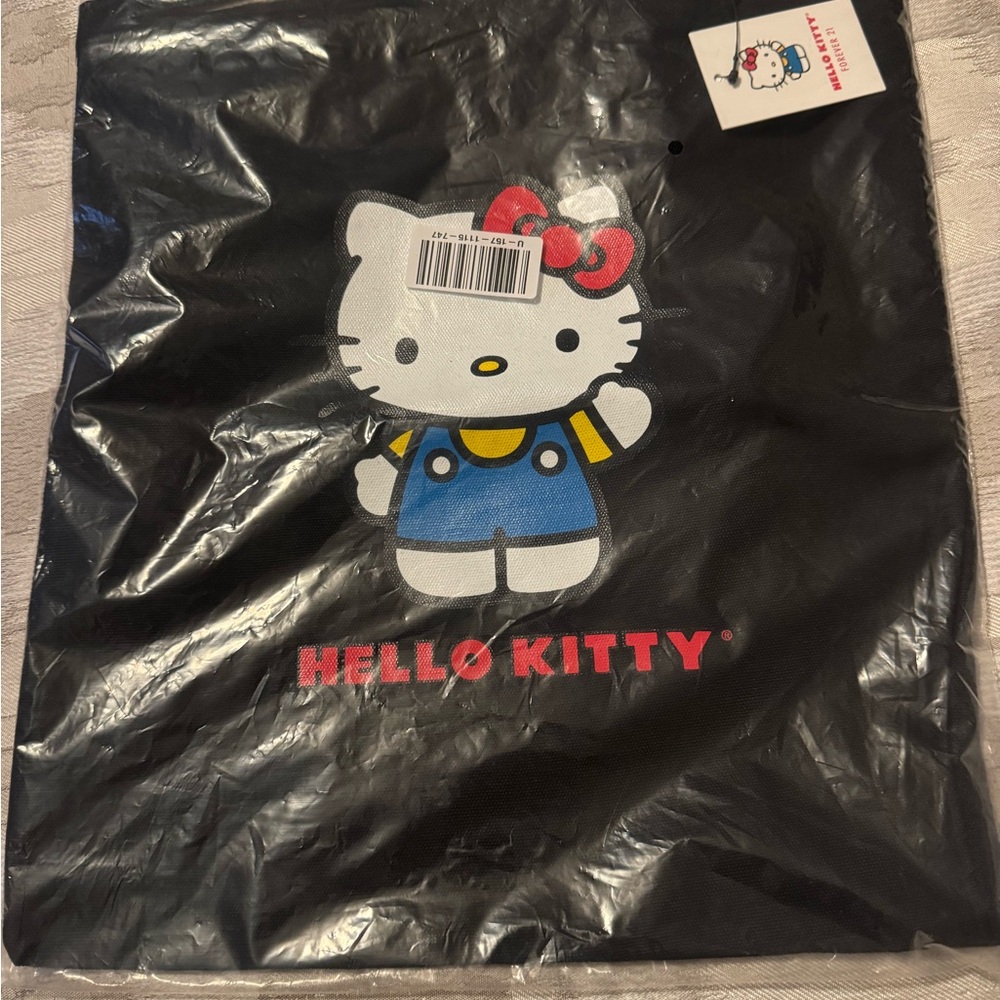 Forever 21 Black Hello Kitty Tote Bag
